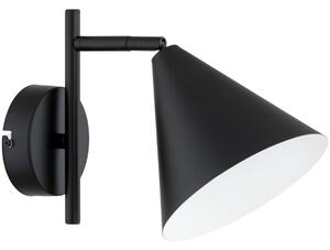Aplica de perete ZELTA 1xE27/15W/230V, neagră