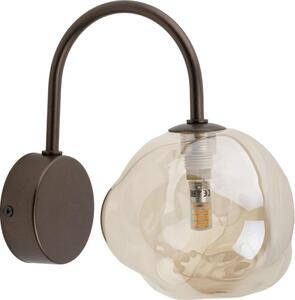 Brilagi - Aplică de perete VULCANO 1xG9/8W/230V maro/bej fumuriu