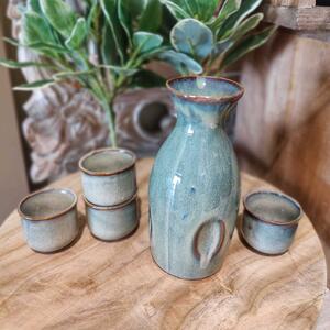 Set Sake cu 5 piese din ceramica - modele diverse