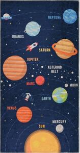 Covor pentru copii 100x160 cm Solar System – Vitaus