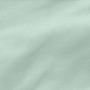 Cearceaf din bumbac pentru copii Mr. Fox Basic, 70 x 140 cm, verde mentă
