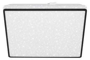 Briloner 3748-415 - Plafonieră LED STAR SKY LED/15W/230V 27x27 cm neagră