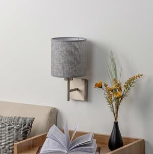 BRILAGI - Aplica de perete LED NUBILA 1xE27/60W/230V crom mat/gri