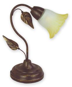 BRILAGI - Lampă de masă BLOSSOM 1xE27/40W/230V patină/alamă