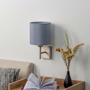 BRILAGI - Aplică de perete LED NUBILA 1xE27/60W/230V crom mat/gri deschis