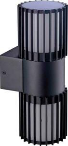 BRILAGI - Aplica de perete pentru exterior ARMOR 2xGU10/35W/230V IP44 neagră