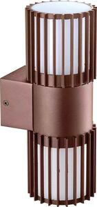 BRILAGI - Aplica de perete pentru exterior ARMOR 2xGU10/35W/230V IP44 maro