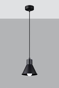 Sollux Lighting Taleja lampă suspendată 1x60 W negru SL.0985