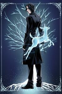 Poster de artă Harry Potter - Snape's Patronus