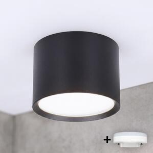 BRILAGI - Spot de baie SMOOTH 1xGX53/15W/230V 60x82 mm negru IP54