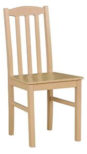 Scaun BOS 12D, stejar sonoma, lemn de fag, 43x40x90 cm