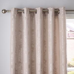 Draperii bej 2 buc. din damasc 168x183 cm Damask Jacquard – Catherine Lansfield