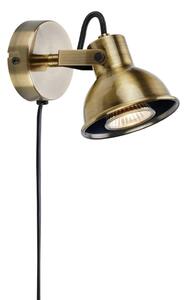 Aplică de perete în culoarea bronz Rocco – Markslöjd