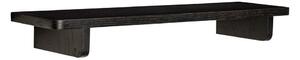 Raft negru cu aspect de lemn de stejar 80 cm Poke – Hübsch