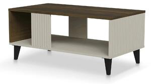 Masuta cafea RANDOM 2 LAW-1, nuc/casmir, PAL, 92x50x40 cm