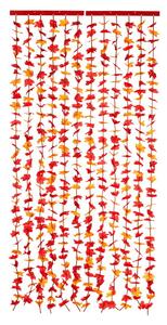 Draperie roșie 90x190 cm cu prindere la ușă Indian Summer – Maximex