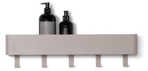 Raft pentru baie taupe de montat pe perete din oțel Multi – Spinder Design