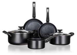 Set vase din aluminiu Banquet 7 buc.Black Stone
