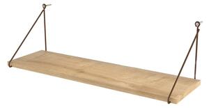 Raft în culoare naturală cu aspect de lemn de stejar 72 cm Armoni – Kalune Design