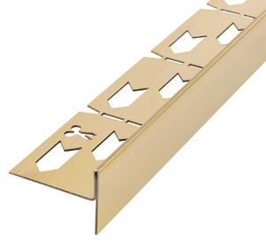 Profil de panta cadita de dus 100cm Brush Gold