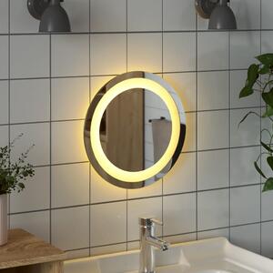 Oglindă de baie cu LED, 30 cm, rotundă