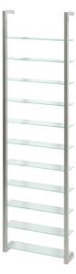 Raft argintiu etajat din metal 46 cm Cubic – Spinder Design