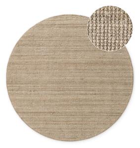 Covor taupe rotund din iută ø 160 cm Bouclé Jaipur – Hanse Home