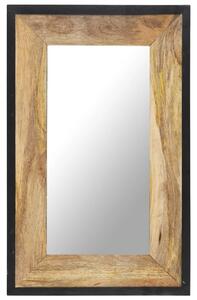 Oglindă 80x50 cm, lemn masiv de mango