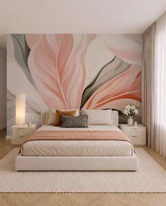 Tapet Frunze abstracte, cu contururi bine definite, Imagini de fundal unice, w05915 : Uwalls.ro