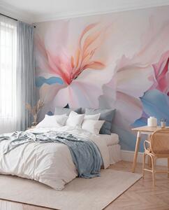 Tapet Flori abstracte și fanteziste, Imagini de fundal unice, w05932 : Uwalls.ro