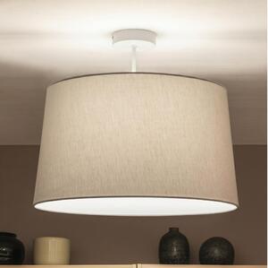 Brilagi - Lustru aplicat LED CERIA 1xE27/60W/230V, diametru 45 cm, alb/gri