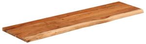 Raft perete 40x20x2,5 cm dreptunghiular lemn acacia margine vie