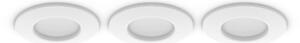 Philips - Set de 3 spoturi LED RGBW dimabile pentru baie, încastrate în tavan Hue SLIM LED/8,3W/230V IP44