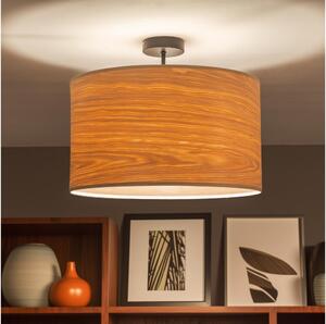 Brilagi - Lustră LED aplicată CERIA 1xE27/60W/230V, diametru 45 cm, negru/bej