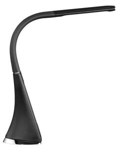 Immax 08947L - LED Lampă de masă dimmabilă cu display LEATHER LED/6,5W/5V negru