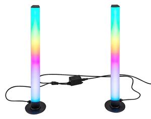 SET 2x lampă LED RGB dimabilă de masă Rabalux 76014 PACO LED/5W/5V
