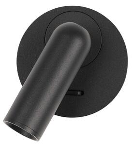 Spot LED de perete BEAN LED/3W/230V negru Ideal Lux