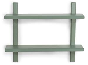 Raft verde prăfuit etajat din metal 60 cm Hola – Spinder Design