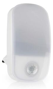 Corp de iluminat LED de orientare, pentru priză, cu senzor Nedis LNLW10WT LED/0,55W/230V