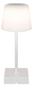 Lampă LED tactilă reîncărcabilă dimabilă de masă Globo 28061W XAYDEN LED/2W/5V 800 mAh alb