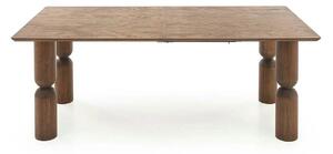 Masa extensibila MELTON, nuc, 200/300x101x76 cm