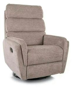 Fotoliu recliner ARGOS, stofa clasica bej inchis - Raven 30, 78x84/162