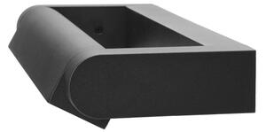 Brilagi - Aplică de exterior SALERNO LED, 12W, 230V, 35,5 cm, negru, IP65