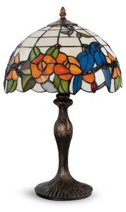 Brilagi - Lampă de masă Tiffany cu vitralii JUNGLE 1xE27/60W/230V