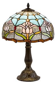 Brilagi - Lampă de masă Tiffany cu vitralii LORAS 1xE27/40W/230V