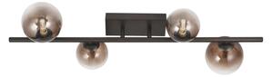 Brilagi - Lustru LED aplicat MILLA 4xG9/3W/230V maro/maro fumuriu