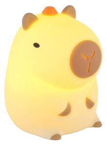 Globo 2874-LED RGBW Lampă de veghe pentru copii, reîncărcabilă și reglabilă CAPYBARA LED/1,5W/5V 1200 mAh kapybara