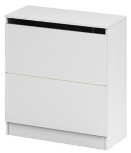 KONDELA Dulap pentru perne şi plapume, alb, BETTY 2 BE-02-040
