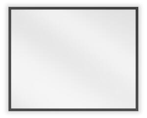 Mexen Loft, oglinda baie dreptunghiulara 50 x 40 cm, culoare rama negru mat, 9852-050-040-000-70
