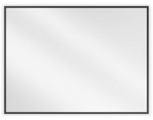 Mexen Loft, oglinda baie dreptunghiulara 80 x 60 cm, culoare rama negru mat, 9852-080-060-000-70